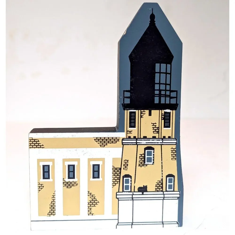 Cat’s Meow Village Split Rock Lighthouse Minnesota 1990 Series Signed 1993